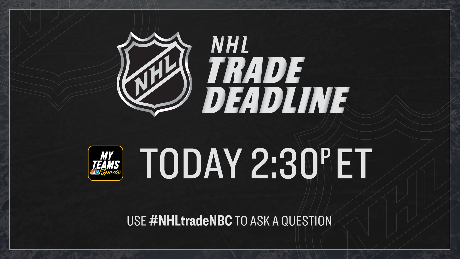 2020 NHL Trade Deadline Show How to stream, watch live on MyTeams app