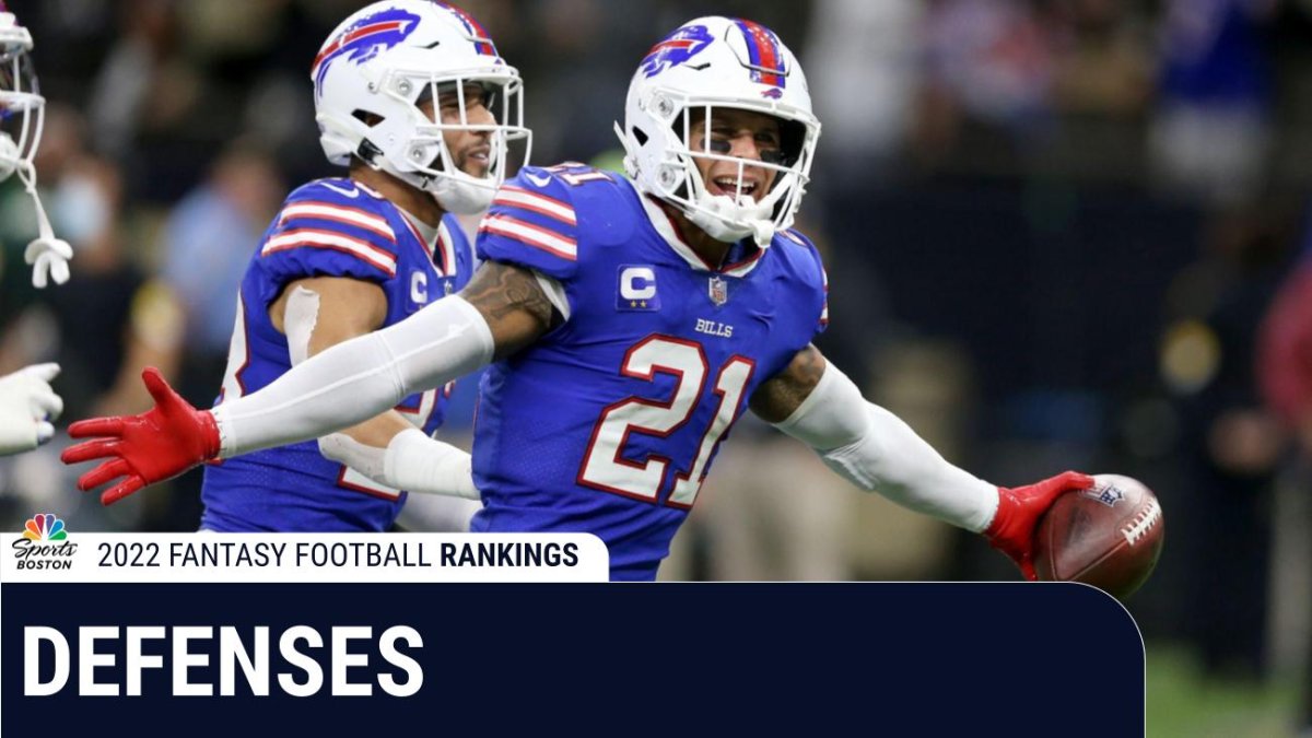 Fantasy football rankings 2022: Top 10 defenses in your draft – NBC Sports  Boston