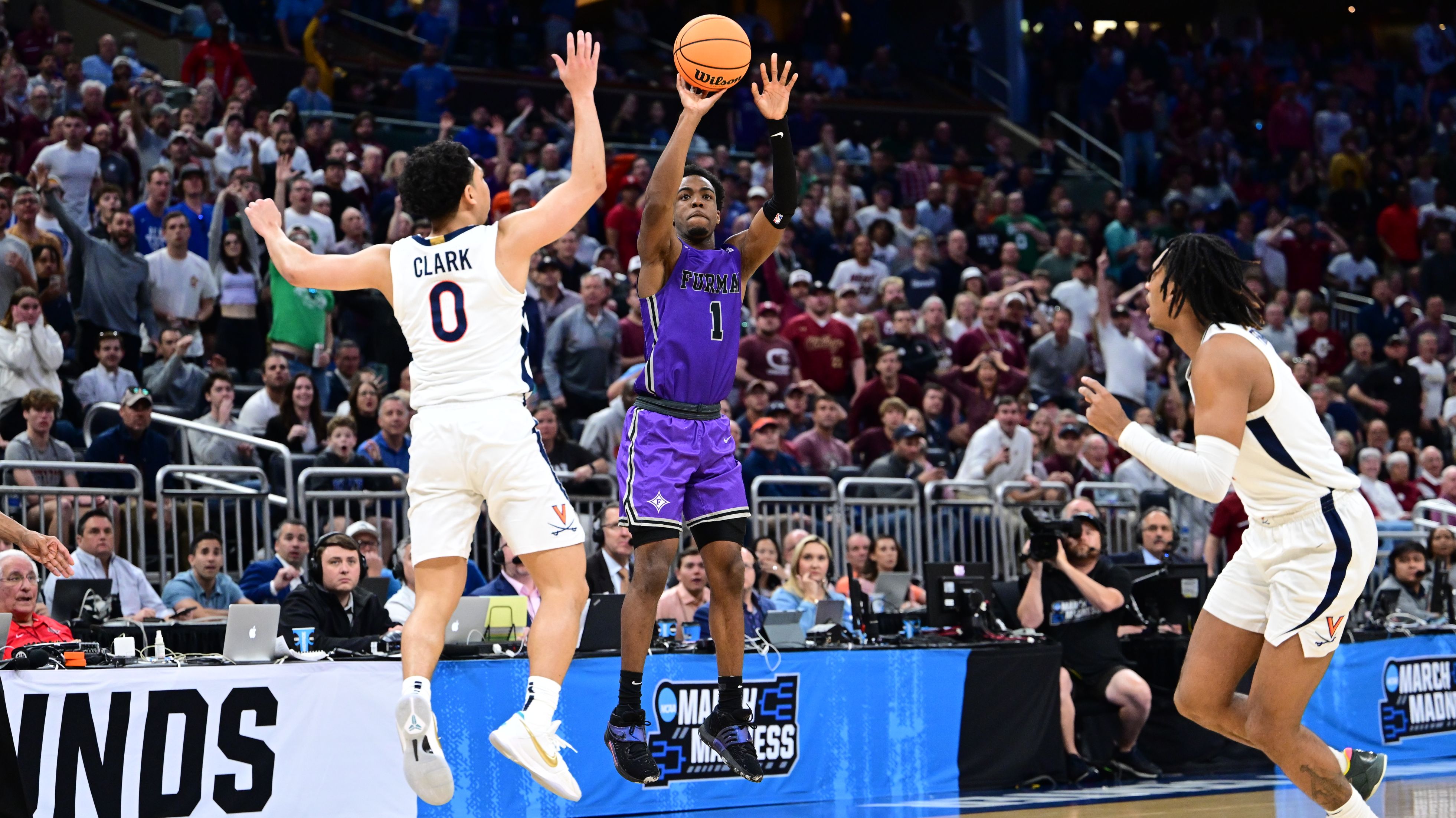 Furman Tops Virginia In First Upset Of 2023 March Madness After Wild ...