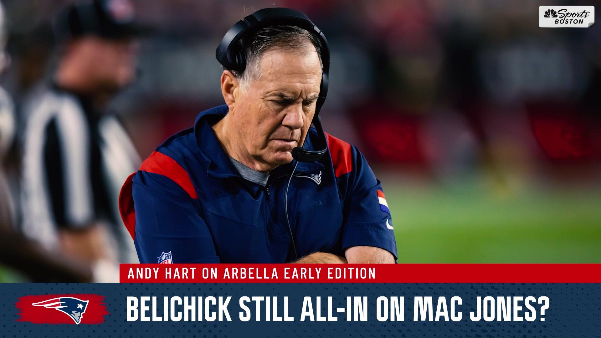 Bill Belichick comments on decision to bench Mac Jones vs Cowboys