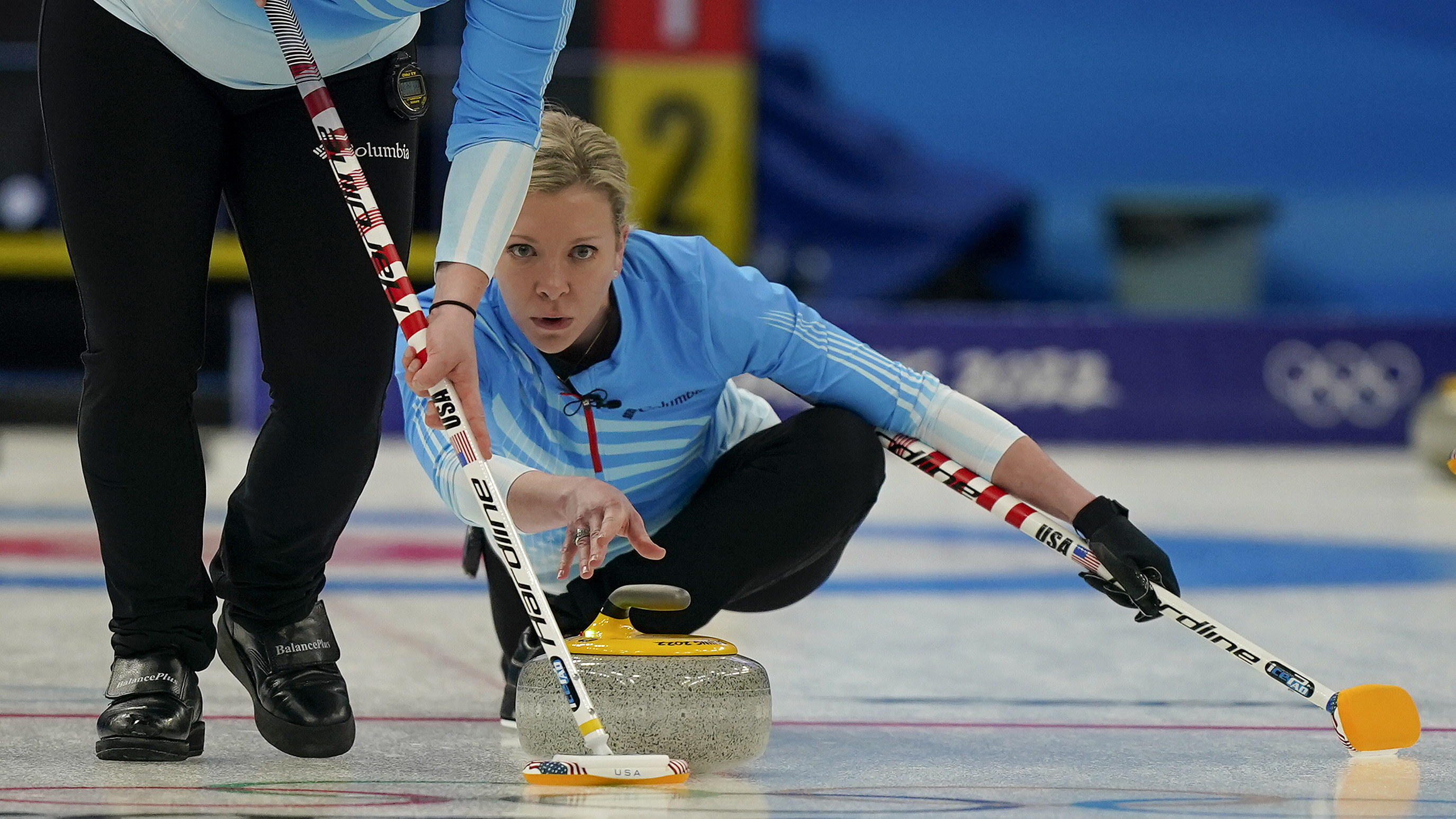 Team USA Women Beat ROC in Winter Olympics Curling Opener