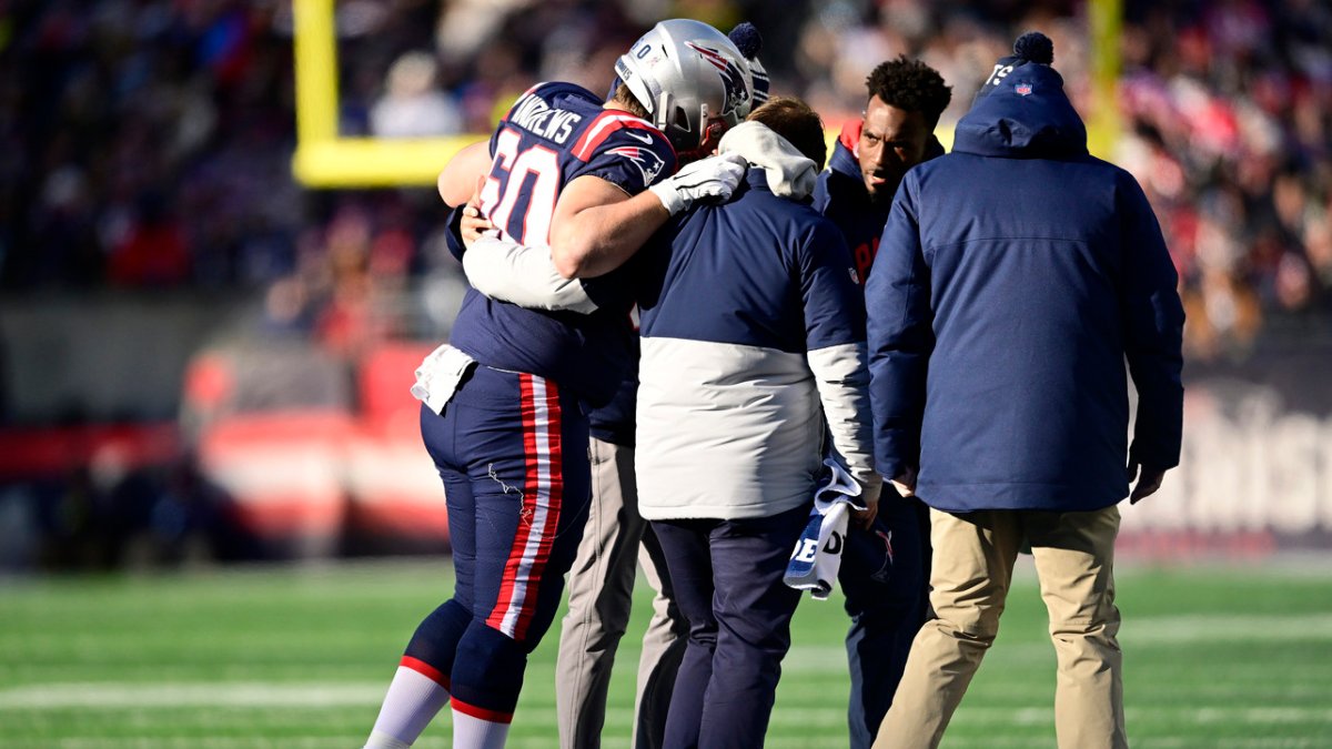 James Ferentz to replace injured Patriots center David Andrews vs. Jets –  NBC Sports Boston