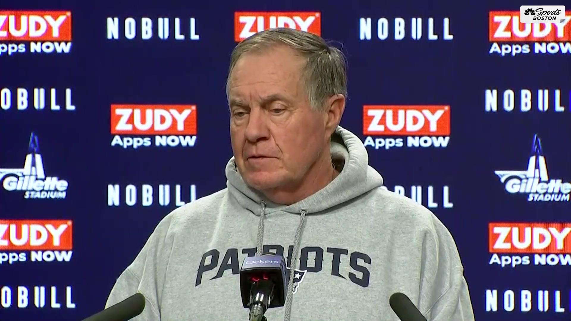 Belichick Declines To Answer Whether Mac Jones Is A ‘dirty’ Player ...