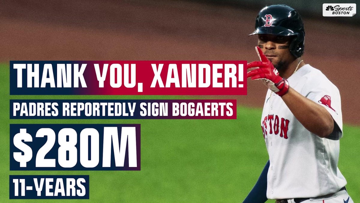Xander Bogaerts hails strength of Padres after joining team in massive  $280million, 11-year deal