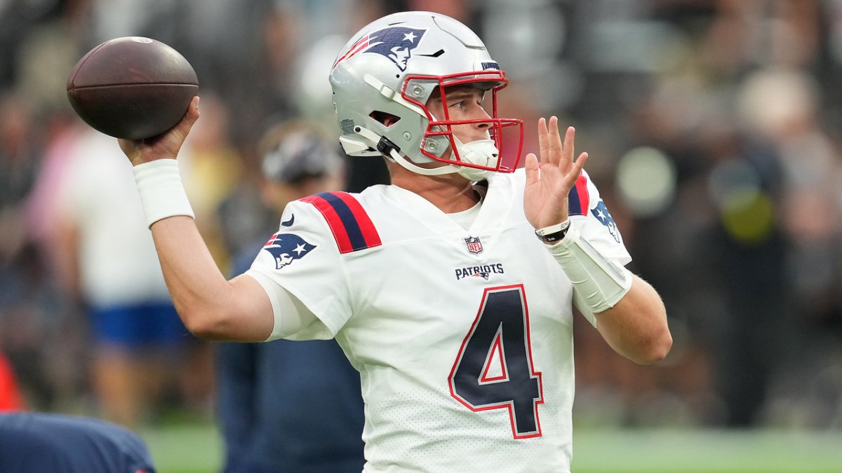 Inside Bailey Zappe's mindset and expectations for Patriots QB vs