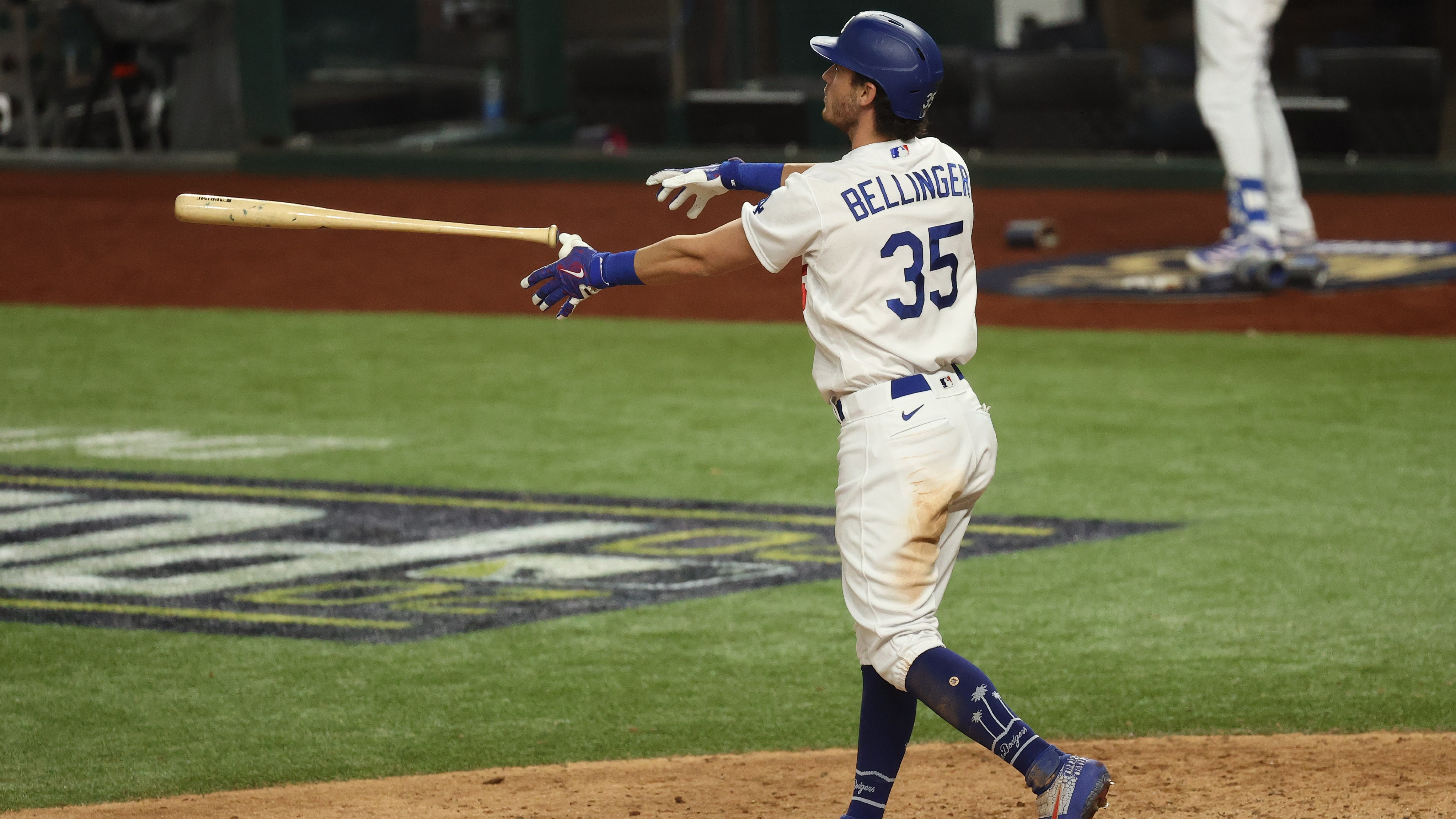 <p>Bellinger is the heart and soul of an utterly stacked Dodgers roster. Last season actually was a disappointment by his lofty standards as he posted a career-low .789 OPS for the World Series champs. The year prior, Bellinger blasted 47 homers and posted a 1.035 OPS en route to the NL MVP award.</p>