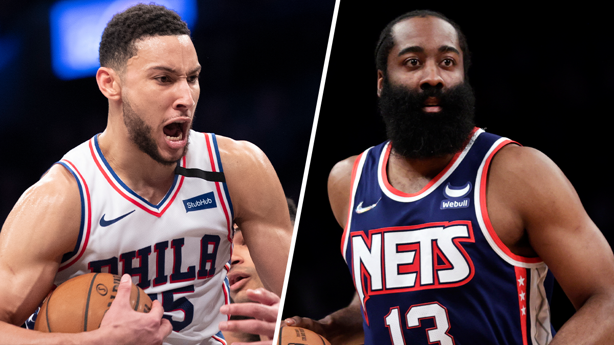 Report: Sixers Trade For James Harden, Send Ben Simmons To Nets – NBC ...