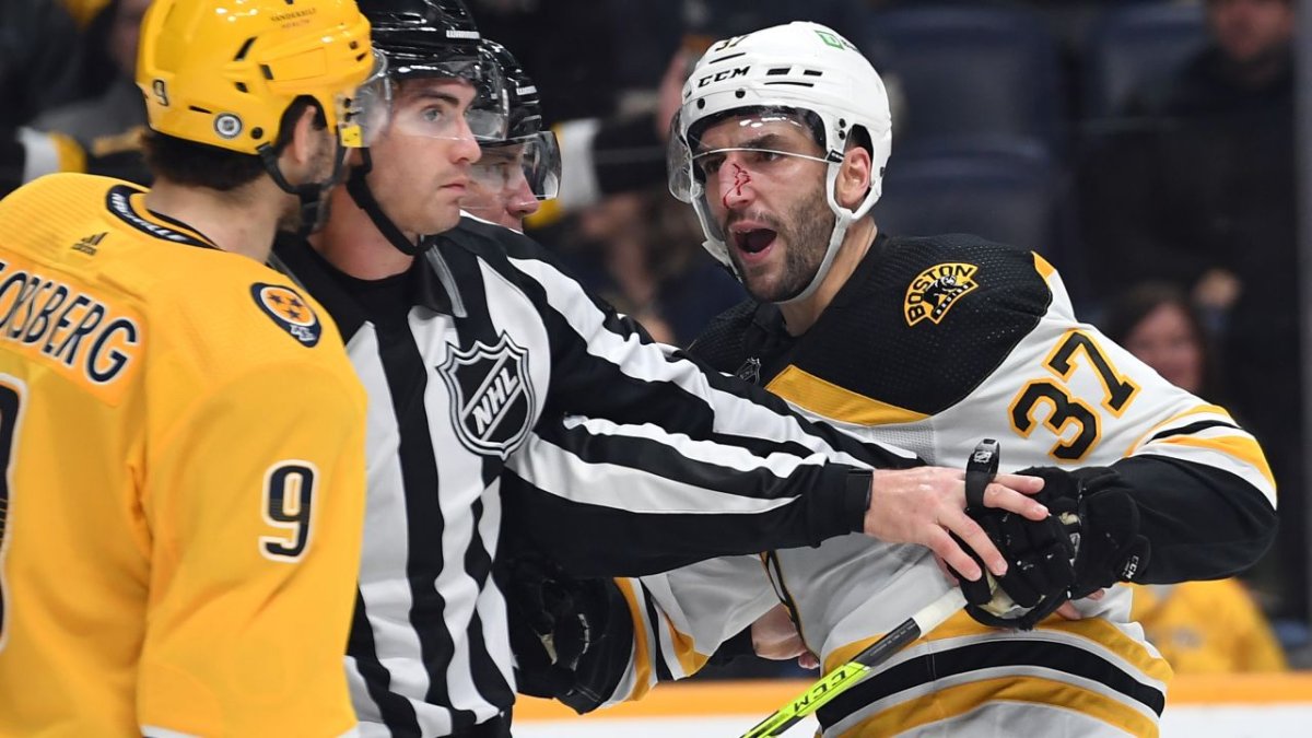 Patrice Bergeron out: Bruins captain will miss Game 1 with illness 