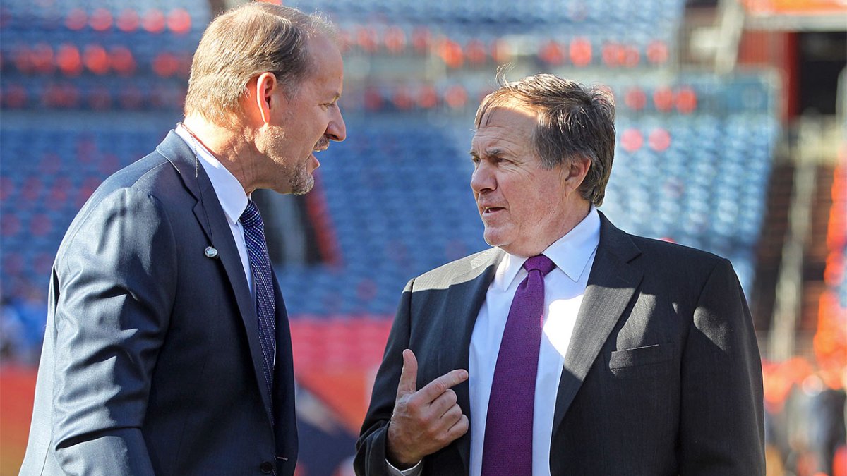 Pittsburgh Steelers head coach Bill Cowher watches the replay as