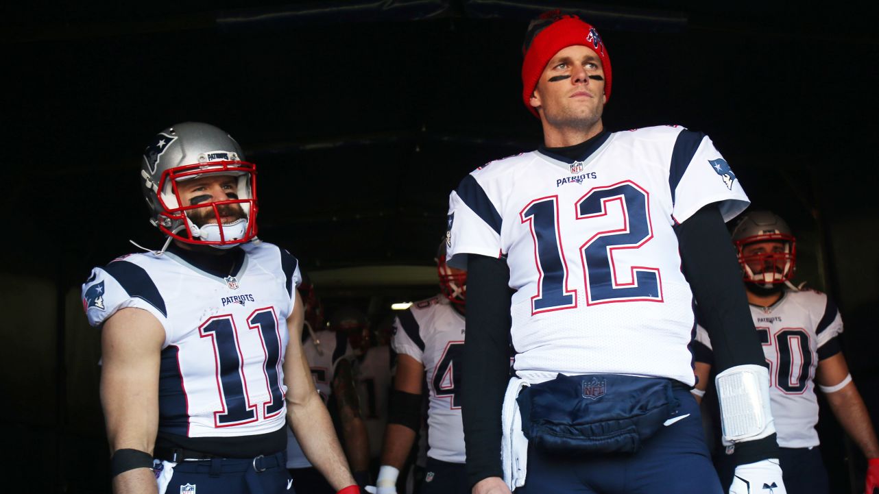 Tom Brady pens emotional message to Julian Edelman following retirement  announcement