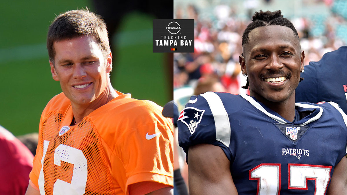 Report: Antonio Brown living with Tom Brady in Tampa