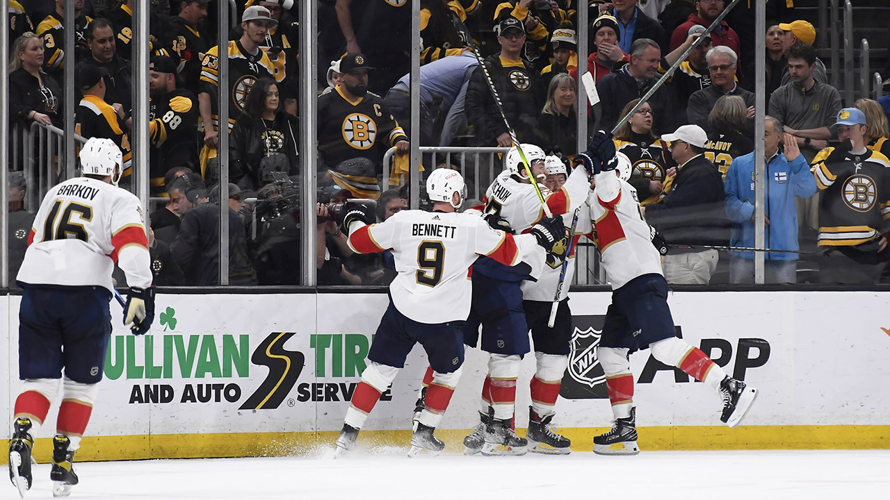 Colton's last-second goal stuns Panthers in Game 2 - NBC Sports