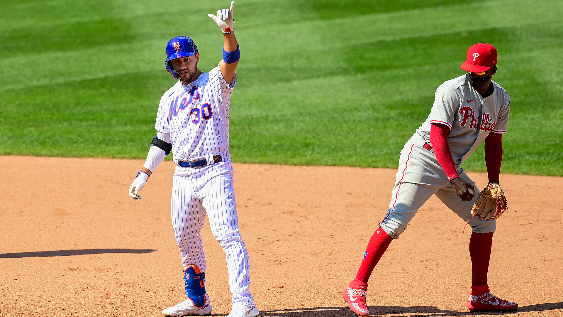 <p>Conforto is the heart of what will be a potent Mets lineup in 2021. Last season in 54 games, the 28-year-old crushed nine homers and had a .927 OPS. He's a safe bet for 30-plus homers and possibly 100-plus RBI with superstar shortstop Francisco Lindor now hitting in front of him.</p>
