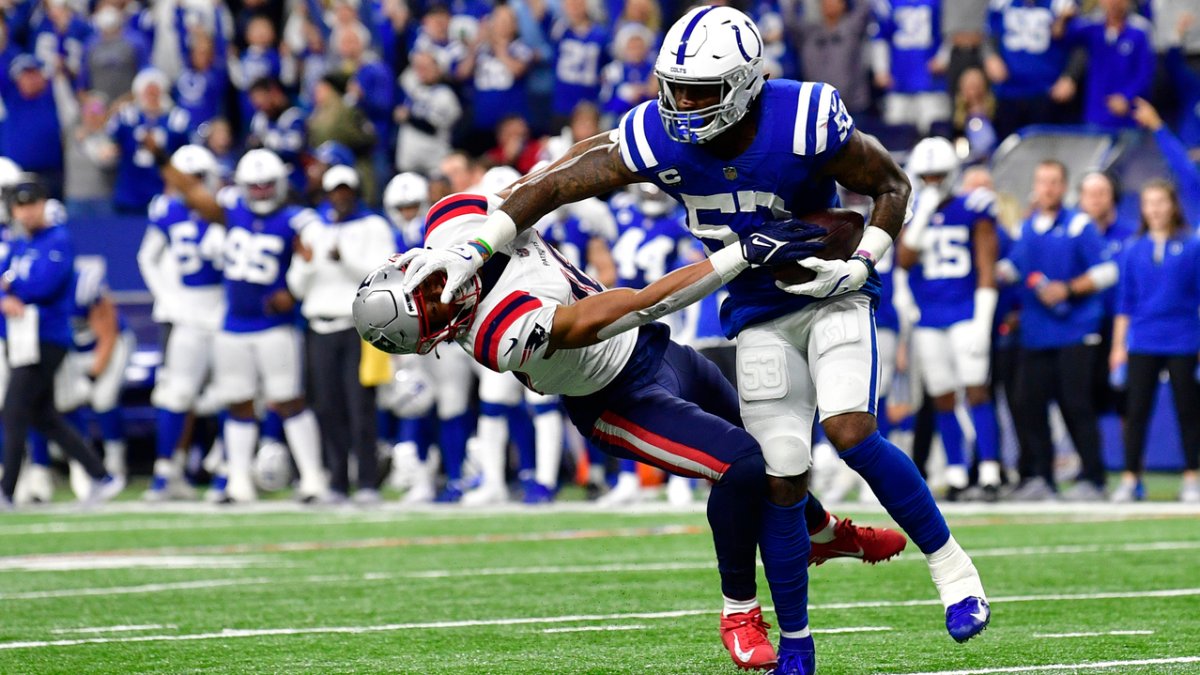 Patriots can't overcome Mac Jones' two interceptions, first half mistakes  in 27-17 loss to Colts 