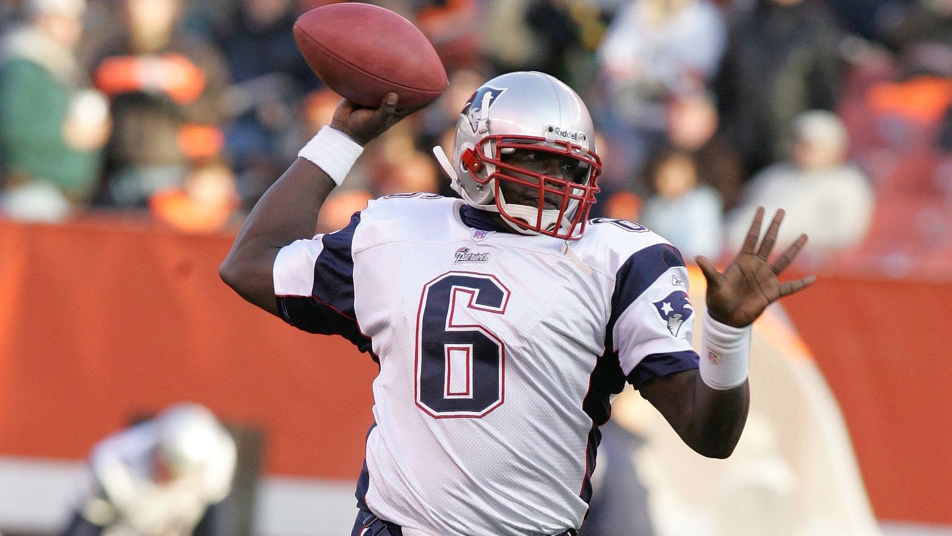 <p><em>Selected: Round 4, Pick 117</em></p>
<p>The Patriots spent a fourth-round pick on the big-bodied Davey in 2002. He only started one full season at LSU but his 6-foot-2, 245-pound frame was evidently enough to intrigue New England. Davey spent three seasons with the team from 2002-04 and was Brady's backup during the '03 and '04 Super Bowl-winning seasons.</p>
<p>Davey completed 8-of-19 career passes for 88 yards during his three years in New England. Though he played well for the Berlin Thunder in NFL Europe during the 2004 season, the Patriots parted with him during the 2005 offseason. He couldn't make the Cardinals roster and spent the rest of his career in the Arena Football League.</p>
<p> </p>