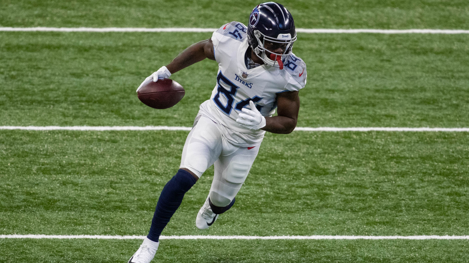 <p>It's taken a while for Davis to pop after being drafted No. 5 overall in 2017. In his fourth season -- Tennessee declined to pick up his fifth-year option prior to the 2020 campaign -- he caught 65 passes for 984 yards and five touchdowns. A lot of that might've been helped by defenses focusing on Davis' teammate AJ Brown, but Davis is pretty clearly a solid No. 2 who can play on the outside.</p>

<p>This year's draft class is loaded with talented slot options, which might make Davis more attractive on the open market.</p>

<p><strong>UPDATE (March 15, 8 p.m. ET): </strong>Davis is headed to the New York Jets on a three-year, $37.5 million deal, per <a data-timestamp="1615853576" href="https://twitter.com/AdamSchefter/status/1371609524021432327">ESPN's Adam Schefter</a>.</p>
