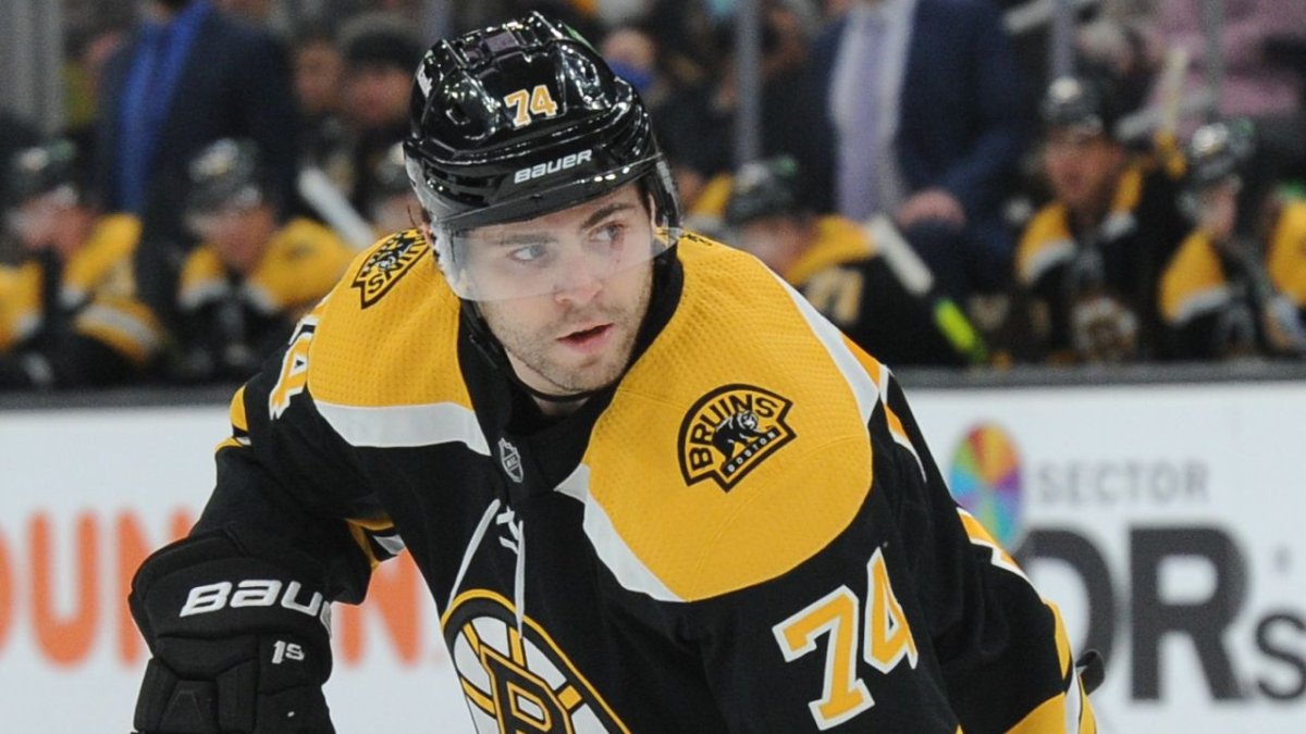 Boston Bruins place forward Jake DeBrusk, 3 staff members in COVID