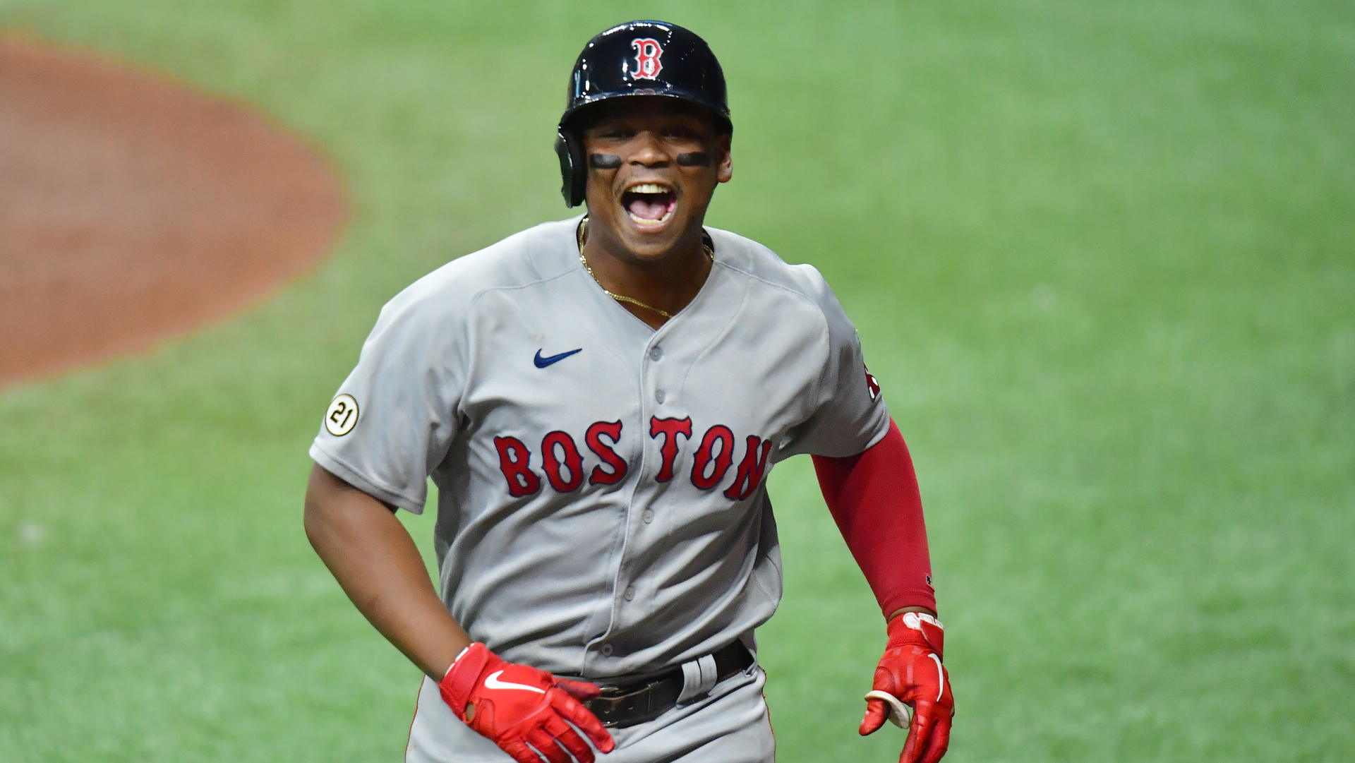 <p>We'll leave his deteriorating defense at third base for another day, but for what he does at the plate, Devers belongs among the handful of best young hitters in baseball.</p>
<p>It won't be as apparent this year as it was last, because his second straight slow start guaranteed depressed overall numbers. But Devers still ended up leading the Red Sox in homers and RBIs, and considering that he's only 23, he should continue improving throughout the rest of his 20s.</p>
<p>When Devers is locked in, as he was from mid-August forward, he's one of the toughest outs in baseball, capable of covering the entire plate and then some. From Aug. 18 through Sept. 17, he hit .376 with nine homers, 31 RBIs, and a 1.148 OPS.</p>
<p>Someday soon, he's going to find himself in the MVP conversation. Maybe even next year.</p>