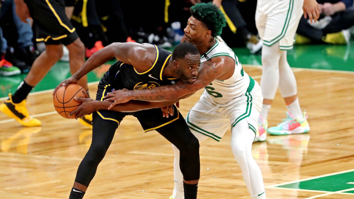 Marcus Smart admonishes Draymond Green for punching Jordan Poole NBC