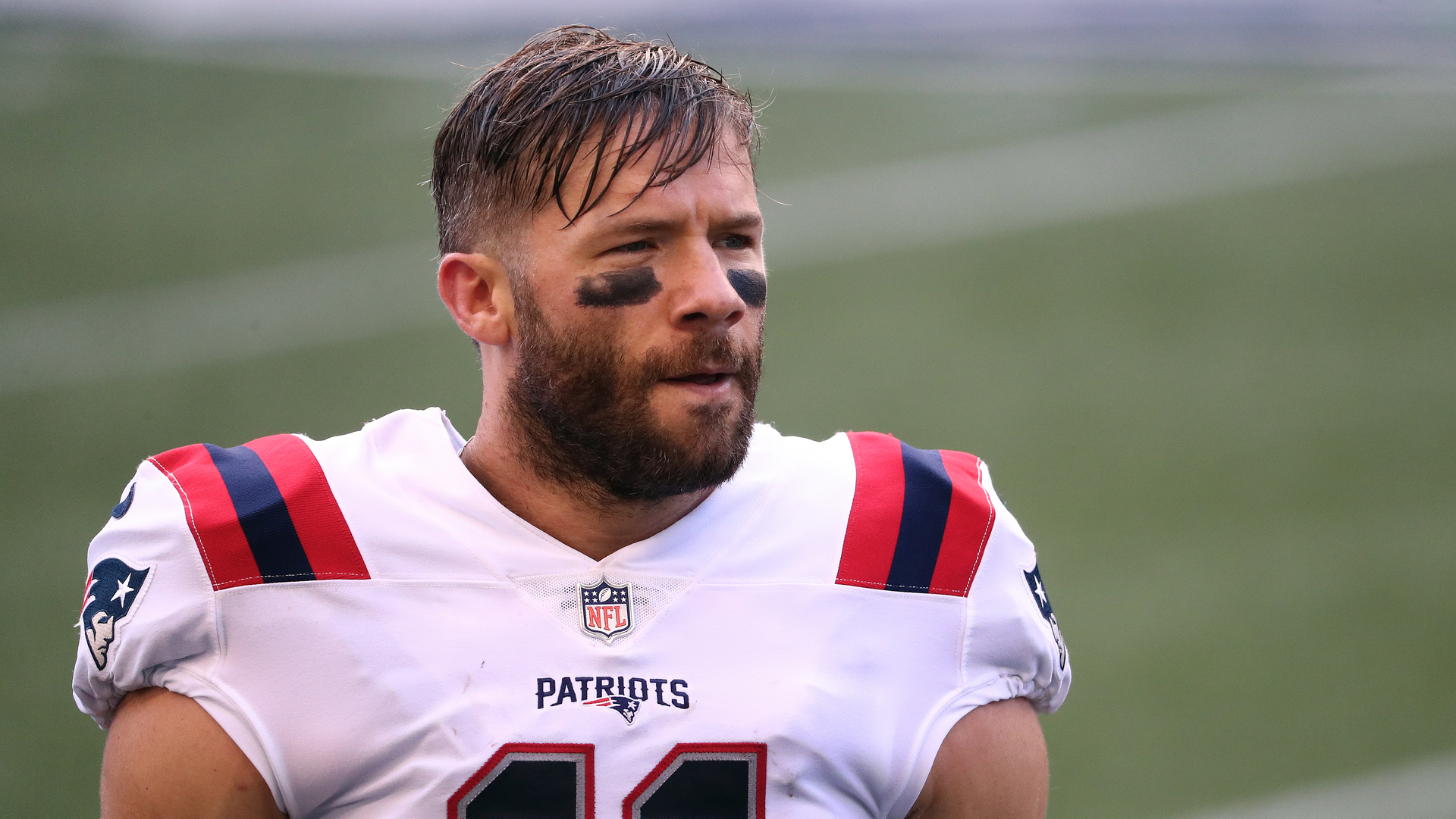 <p>Hard to believe that Julian Edelman -- after all those years with Tom Brady -- set a career-high in receiving yardage Sunday night. What might've been even harder to fathom would've been if you'd told someone prior to the game how exactly Edelman would go off for 179 yards.</p>
<p>"He'll go vertical. He'll attack the seams of Pete Carroll's Cover-3 and create just enough space working on Jamal Adams to be the explosive threat the Patriots need. And he'll do it while dealing with a knee injury."</p>
<p>Tough. Dependable. Competitive. No matter who the quarterback is. Edelman had a drop. He had the potential game-winner glance off his mitts. But he was very good.</p>
<p>N'Keal Harry took a step in the right direction, somehow hanging onto a fourth-down conversion after absorbing a hellacious hit over the middle. He also was Newton's target on the final pass play of the game to get the Patriots to the goal line. There's trust there. He continues to be unable to break tackles, but he showed progress. As did Damiere Byrd, who caught six passes for 72 yards. Byrd's best catch might've been a quick out thrown by Newton well before Byrd came out of his break. Only one game, but the two one-time teammates in Carolina seem to have some real chemistry.</p>