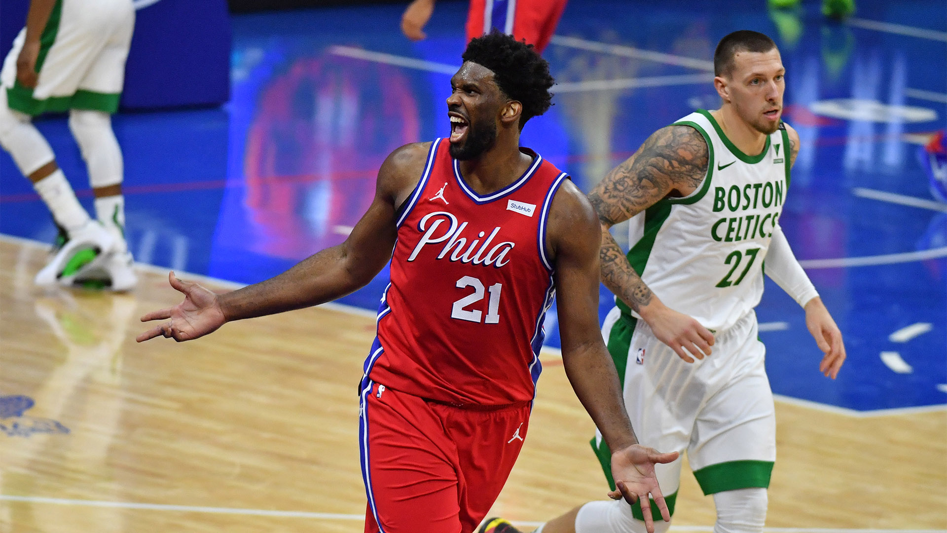 <p>The Celtics are 0-3 against their Eastern Conference rival this season, and if they want to prove they're legitimate contenders, taking a game off Philly in the regular-season finale would go a long way.</p>
<p>Marcus Smart also should be back on the floor, meaning <a href="https://www.nbcsports.com/boston/celtics/marcus-smart-voices-frustration-joel-embiids-21-free-throw-attempts?b">his longstanding beef with Joel Embiid</a> can continue.</p>
<p><strong>Ranking by intrigue factor: </strong>7th of 8</p>