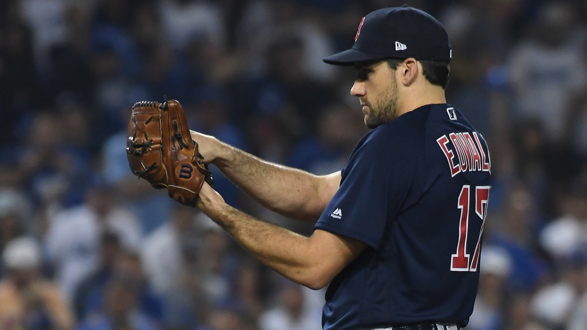<p>Reports of the Red Sox and Rangers discussing a swap of bad contracts between Eovaldi and Rougned Odor provide the framework for the exact kind of deal that could involve Eovaldi this winter: to facilitate someone else's contract dump.</p>
<p>At this point we should just accept Eovaldi for what he is: an oft-injured right-hander whose results -- outside of a magical two-week stretch in October of 2018 -- never match his stuff. For all the talk of how he anchored the 2020 rotation, we're still talking about an ERA pushing 5.00. Eovaldi has two years and $34 million remaining on his contract. The only way that money becomes palatable is if the Red Sox offload it while assuming an even worse contract, but with a prospect included to make up the difference.</p>
<p>If the Red Sox were willing to explore such a deal in August, it stands to reason they'll do so again this winter. It's a way to use their financial resources to add talent.</p>