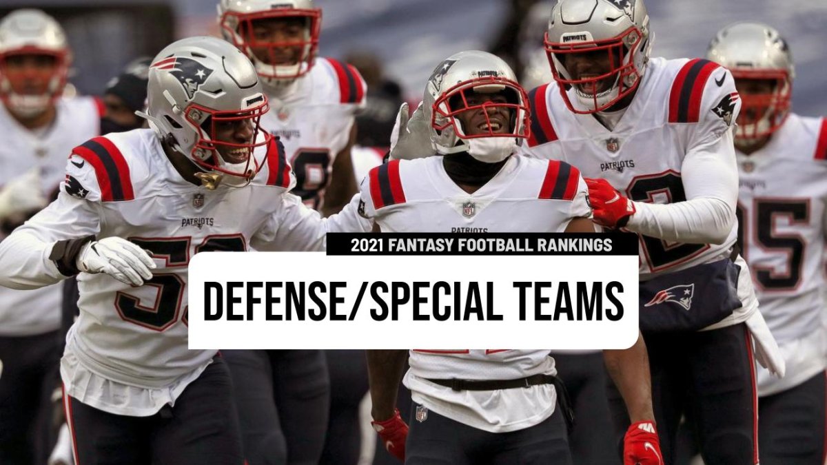 Fantasy football rankings 2021: Top 10 defenses in your draft – NBC Sports  Boston