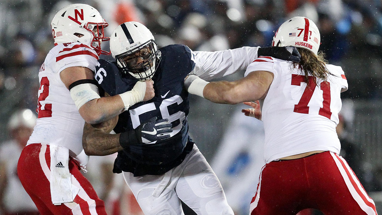 <p><strong>Height, weight</strong>: 6-foot-5, 311 pounds</p>
<p>Another Big 10 product, Farniok enters the draft as a two-time team captain with 36 starts to his name, having started games across four seasons. He has enough size and length (33-inch arms) to look the part of an NFL lineman, and he moves like one too. He never dominated at the collegiate level -- a concern given the number of opportunities he had -- but his 7.19-second three-cone, 4.47-second shuttle and 33-inch vertical might make him worthy of a late-round draft pick. Those are pretty rare numbers for someone with his frame.</p>