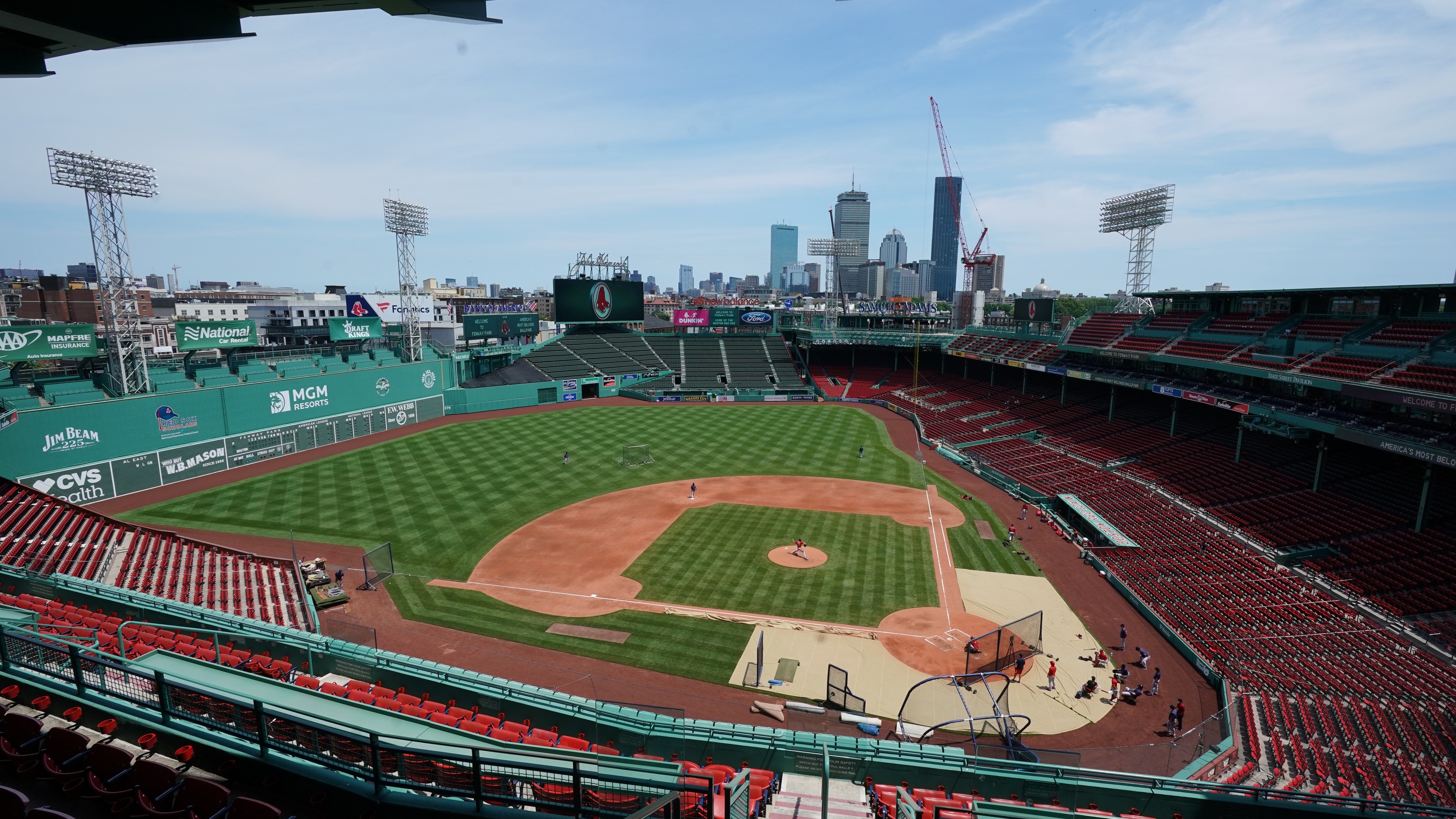 Fenway Park, Boston Massachusetts, home field of the Boston Red