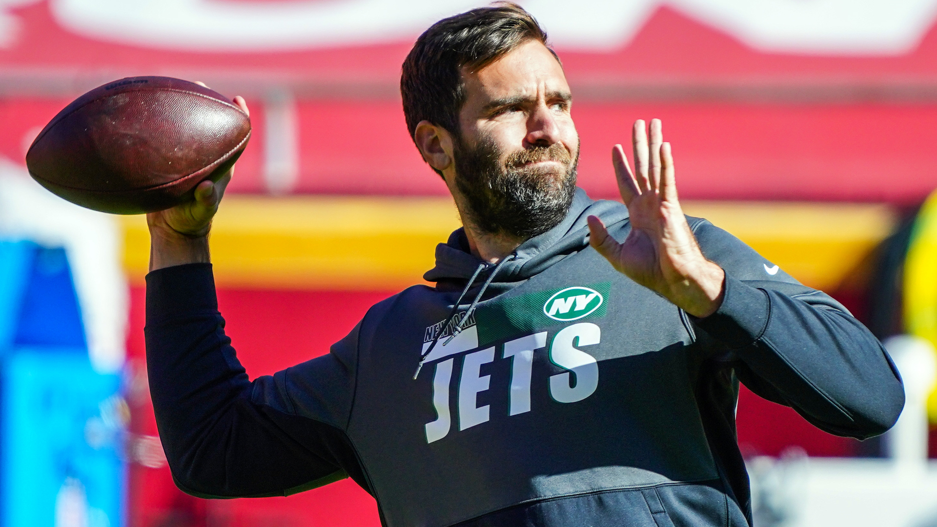 <p><strong>Age:</strong> 35</p>
<p><strong>Current situation: </strong>Playing for the minimum with the New York Football Jets. Free agent at the end of the season. Has six touchdowns and three picks in relief of Darnold while completing 55 percent of his passes. Heās pretty much done.</p>
<p><strong>The Path to Foxboro: </strong>If he wants to keep playing, all he has to do is sign. But that would be again for the minimum.</p>
<p><strong>The fit? </strong>Better arm than Hoyer. No shot at being a regular starter and probably not a better option than Newton but would have use as a backup. So not a horrible fit if he never, ever sees the field.</p>