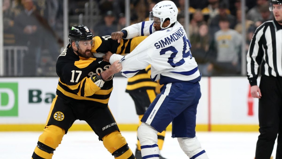 In a playoff-like atmosphere, Bruins win a wild one against the Maple Leafs  on Matt Grzelcyk's late goal - The Boston Globe