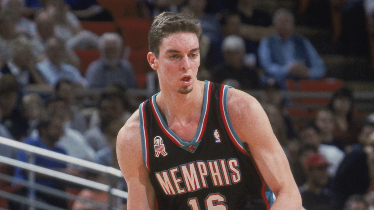 <p>Even though the 2001 NBA Draft featured eight NBA All-Stars, it's more known for a player who didn't even sniff an All-Star Game -- Kwame Brown, who has gone down in history as one of the biggest busts to go off the board with the first overall pick.</p>

<p>This choice came down to a decision between Gasol, who won two NBA titles and three Olympic medals, and Parker, who won four NBA titles with the Spurs. Gasol gets the slight edge.</p>

<p><em>Honorable Mention: Zach Randolph (#19); Tony Parker (#28); Gilbert Arenas (#31)</em></p>

