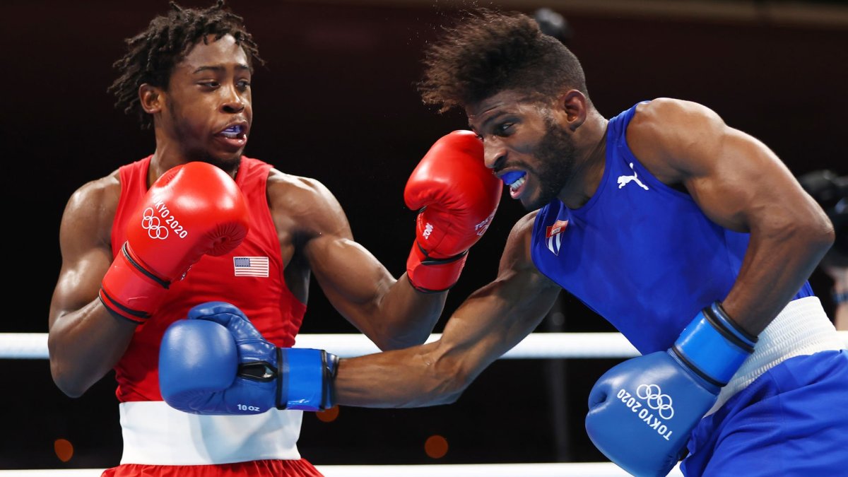 Keyshawn Davis, Richard Torrez Jr. fall as US boxing's gold medal drought  continues - The Boston Globe