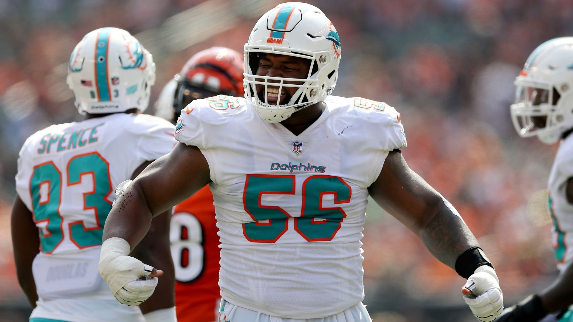 <p>Lawrence Guy remains a free agent, but if he were to return then this grade would get a nice bump. As it stands right now, the group of big bodies Belichick has added up front isn't bad.</p>
<p>Henry Anderson is an underrated interior defender, and Davon Godchaux will be effective on early downs. Byron Cowart, Carl Davis, Deatrich Wise and Montravius Adams should help make it a formidable rotation.</p>
<p>They have depth with five 300-plus-pounders who look like they can play. But they are still lacking the true nose-tackle type that the Patriots like. You know, a 330-pounder who can align over a center, hold his ground, and eat double-teams. Call that a WANT.</p>