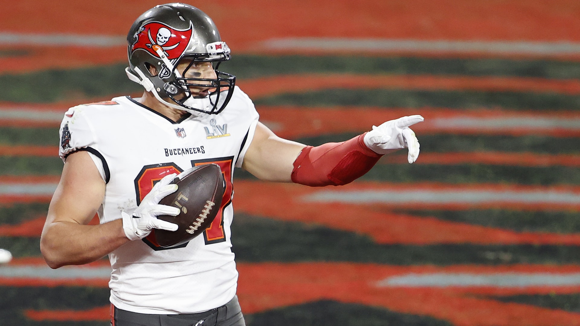 <p>Age: 31</p>
<p>2020 Stats: 45 catches, 623 yards, seven touchdowns</p>
<p>What else is there to say about Gronk? He's arguably the best tight end to ever play the game and though he started last year slowly, he came on at the end of the year and was a key part of the Bucs offensive attack in the Super Bowl. He's still a top-notch blocker, too. It's hard to imagine Gronk leaving Tampa Bay so long as Brady's there, so expect him to re-sign with the Bucs.</p>