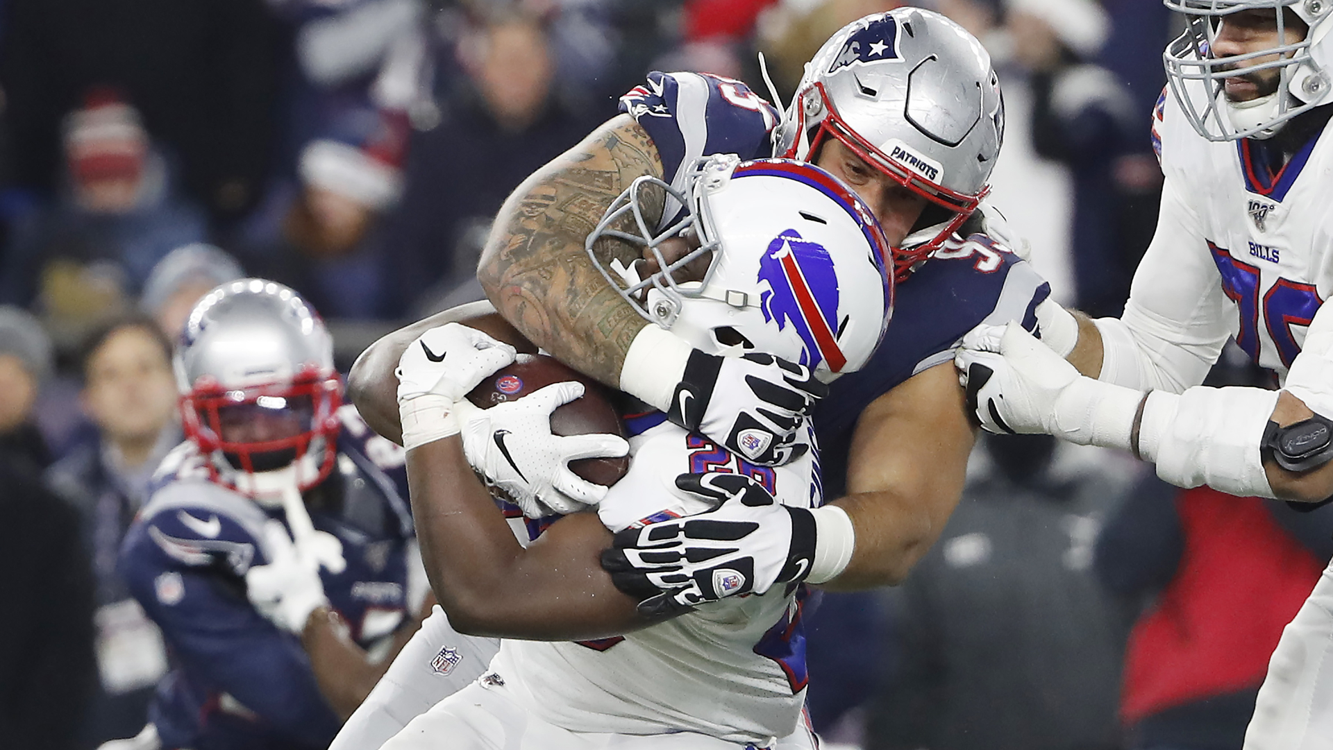 <p><strong>Prediction: </strong>Signs with New England Patriots on two-year, $10 million contract</p>
<p>Guy has become a captain in New England and one of the most important players on the Patriots defense. The team will slot him across from an opponent's best offensive lineman at times in order to choke out whatever it is that lineman does to help the offensive machinery run smoothly.</p>
<p>It's dirty work, but no one on the Patriots roster has been better in that regard over the last several years.</p>
<p>He's not a premier pass-rusher, and he's 31 years old. Combine those factors with the cratering cap, and the dollar figure on Guy's next deal likely won't be exorbitant. But here, after proving his worth to the Patriots over four seasons, he gets a bump on the average annual value he pulled in on his last deal ($3.6 million). It's just a shorter-term pact.</p>