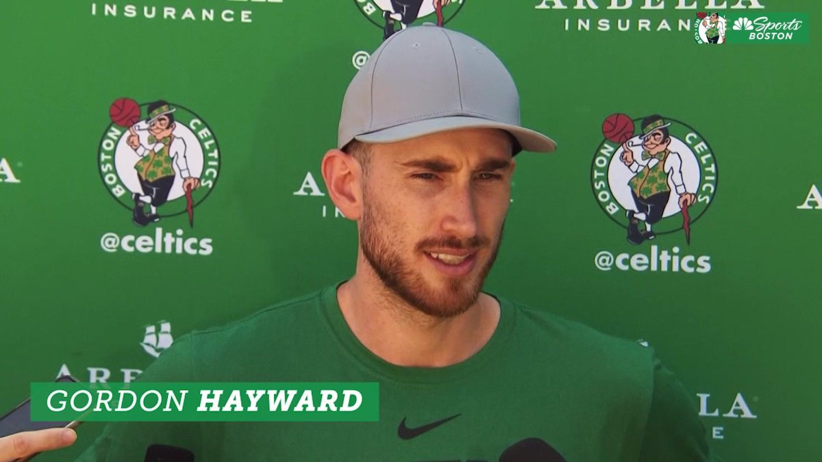Nick Kyrgios: Boston Celtics' Gordon Hayward reveals all on
