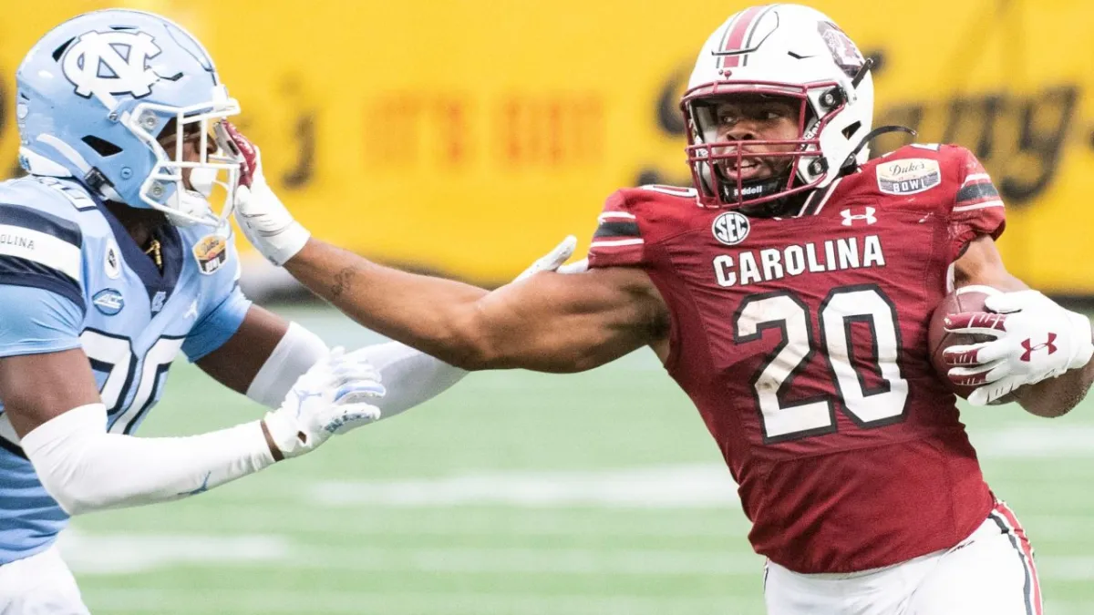 New England Patriots select South Carolina running back Kevin