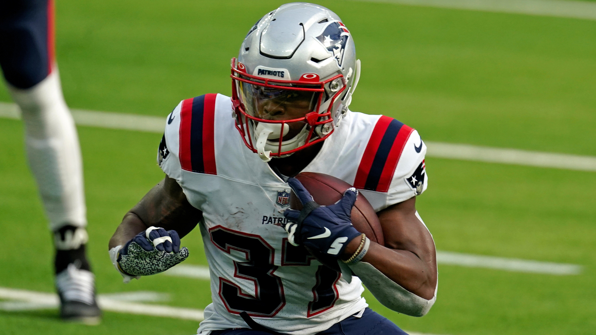 <p>The Patriots will be fine on early downs. Damien Harris and Sony Michel aren't a bad pairing for what the Patriots clearly want to do on the ground. And given what they've done in free agency, they want to run the ball. A lot.</p>
<p>But on third down? They still could use a true sub back since both James White and Rex Burkhead are free agents. Maybe that role can be filled by second-year player JJ Taylor, a favorite of running backs coach Ivan Fears. But is he enough? One more piece for this backfield still feels like a NEED.</p>