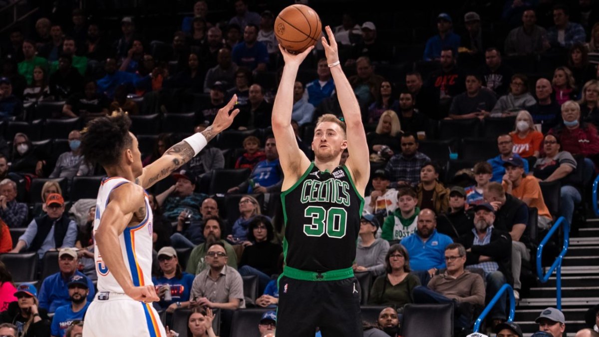 Celtics three goals: Sam Hauser has to improve his movement