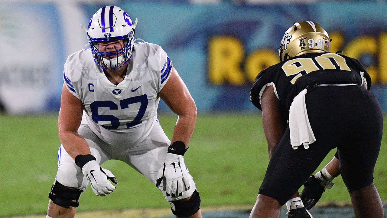 <p><strong>Height, weight</strong>: 6-foot-7, 307 pounds</p>
<p>Herring has an odd body type for the interior, but he's another veteran of Feldman's "Freaks" list with a 410-pound bench and 380-pound clean. He also ran a 5.01-second 40 at his pro day to go along with a 113-inch broad jump. There's some explosiveness there. Even with short arms (32 inches), he has enough going for him physically to be worthy of a look for a team like the Patriots that so values athleticism up front.</p>