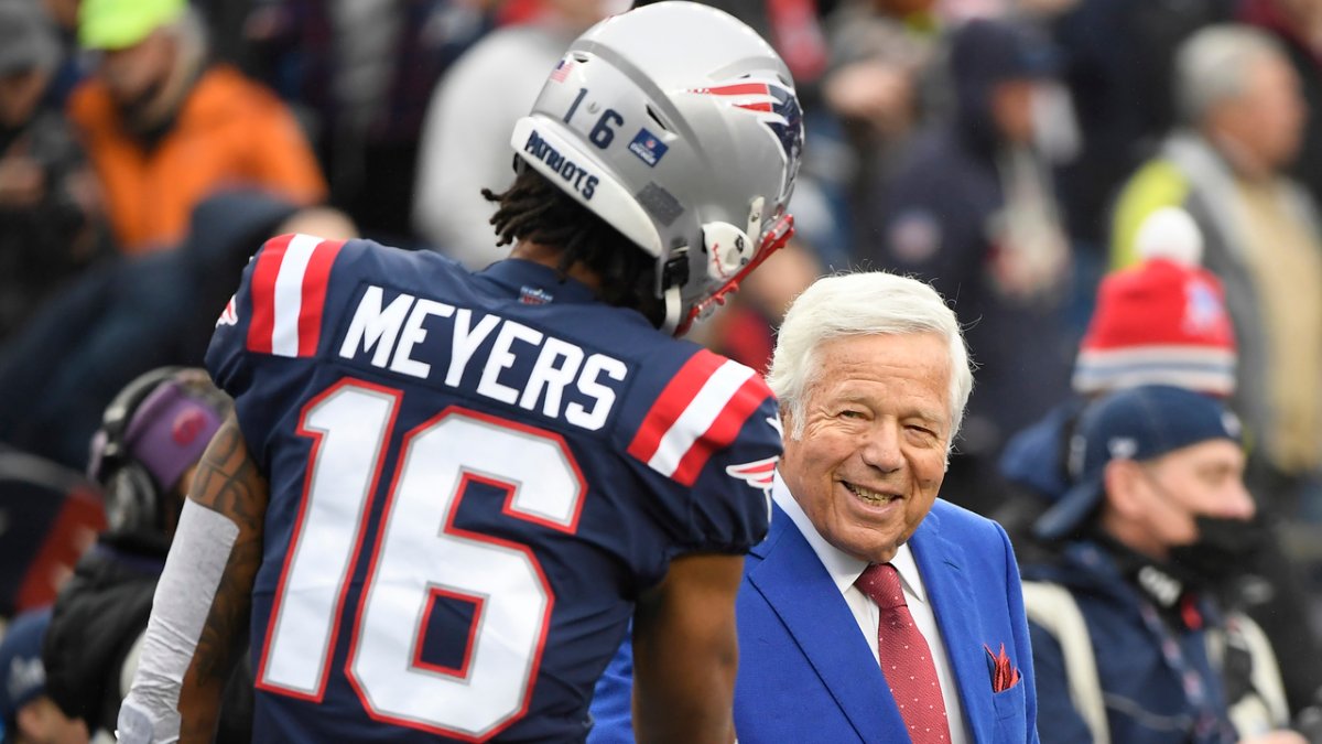 Jakobi Meyers signs tender with Patriots - NBC Sports