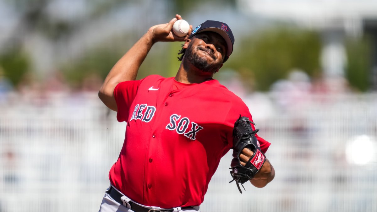 Red Sox' Kenley Jansen exits spring game vs. Braves with trainer – NBC  Sports Boston