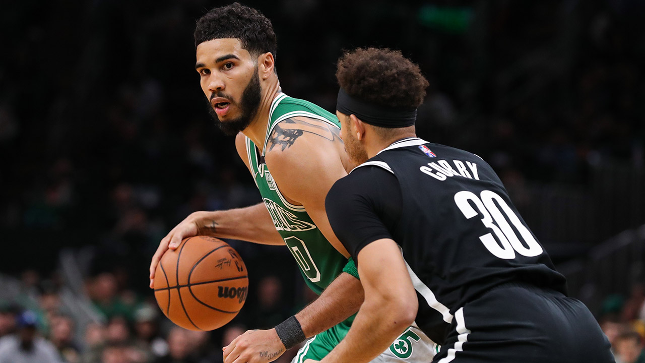 <p><strong>2021-22 stats: </strong>26.9 points, 8.0 rebounds, 4.4 assists, 35.3 3PT%</p>
<p>Tatum <a data-timestamp="1649893281" href="https://www.nbcsports.com/boston/celtics/chris-mannix-jayson-tatum-thinks-hes-best-player-world?b">reportedly believes he's the "best player in the world."</a> His confidence isn't unfounded.</p>
<p>At just 24 years old, Tatum is a legitimate candidate to make First-Team All-NBA after setting career highs in points, rebounds and assists this season. That last number might be the most important: Tatum has taken massive steps as a facilitator and now can create shots for others as well as generate his own offense on command.</p>
<p>There's no better opportunity for Tatum to prove he belongs among the NBA's elite. If he can outduel Irving and Durant -- especially in the fourth quarter with the game on the line -- he'll gain even more respect across the league.</p>