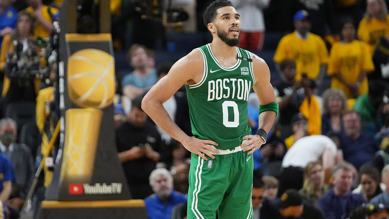 Jayson Tatum and Larry Bird legends never die Boston Celtics