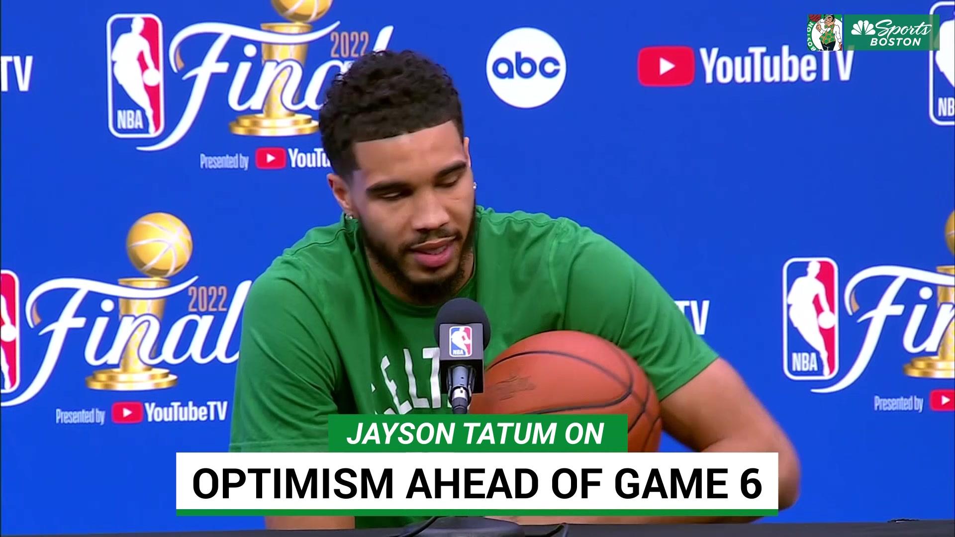 Jayson Tatum 2022 NBA Finals Boston Celtics Authentic Jersey Size 52 + 2