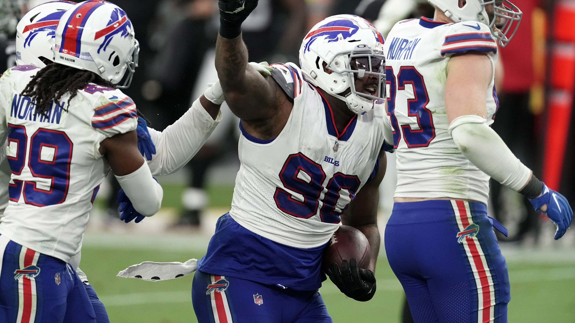 <p>Age: 27</p>
<p>2020 stats: 23 tackles, three TFL, three sacks</p>
<p>Jefferson was a solid role player for the Bills last year after signing a deal to come over from the Seahawks during the 2020 offseason. He has some solid pass-rushing skills and athletic abilities thanks, in part, to his 6-foot-4, 291-pound frame. The Bills cut Jefferson with one year left on his deal, but that was more about cap space than ability. Jefferson should draw some interest as a rotational player and potential starter during free agency.</p>
<p> </p>