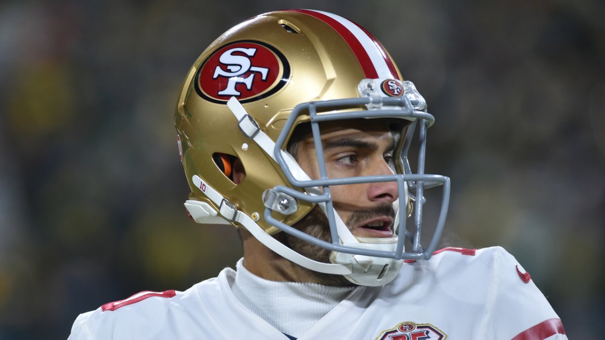 49ers' Garoppolo dealing with right shoulder, thumb injuries - The