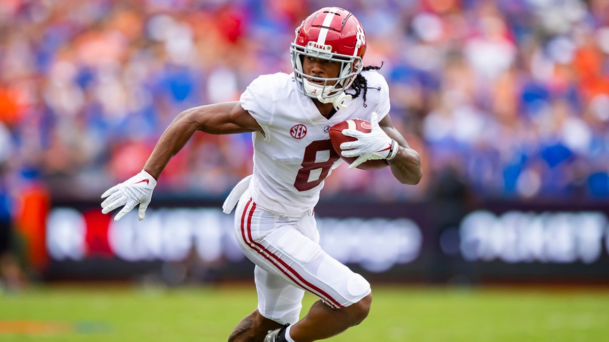 2022 NFL draft combine: Alabama receivers the Patriots could target