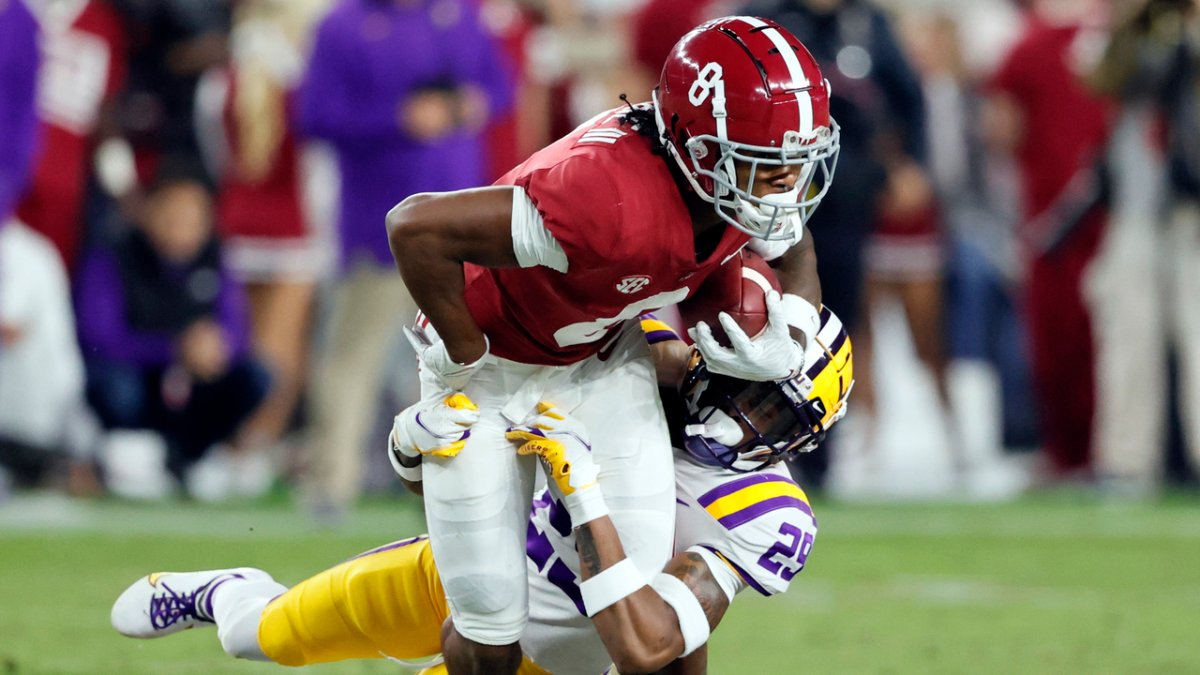 If Patriots target a receiver in draft, Alabama's John Metchie has a lot  going for him - The Boston Globe